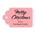 thumbnail image 1 of 100 PCS Custom Made Hang Paper Tags Personalized Celebrating Merry Christmas Gift Tags, 1 of 1