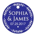 thumbnail image 1 of 100 PCS Custom Made Round Hang Tags Personalized Wedding Favor Gift Paper Tags, 1 of 1