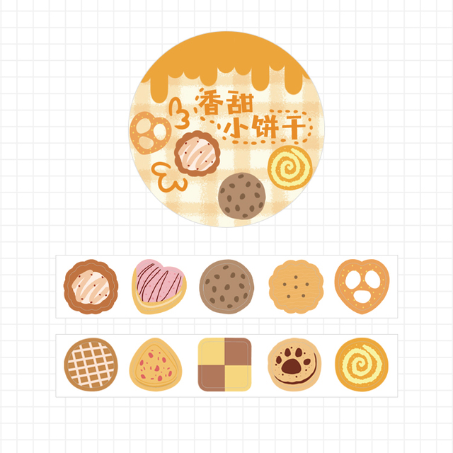 100 PCS Cute Kawaii Cartoon Flower Fruit Animal Washi Tapes DIY