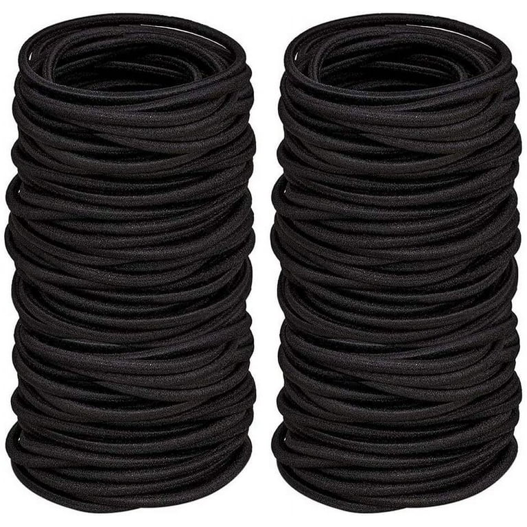 FOMIYES 60 Pcs elastic cord for hair ponytail hooks
