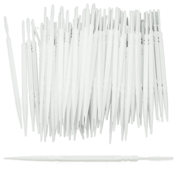 100 PCS Interdental Brushes Tooth Cleaning Tool Interdental Brushes,Tooth Floss Picks Dental Picks Interdental Brush Toothpick Dental Brushes Teeth Brush Picks for Braces Oral Cleaning
