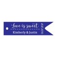 thumbnail image 1 of 100 PCS Love is Sweet Customized Hang Tags Personalized Wedding Favor Gift Paper Tag, 1 of 1