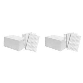 100 PCS Magic Sponge Eraser Sheets,Convex Point Melamine Sheets,Disposable Portable Magic Cleaning Eraser Thin Wipes