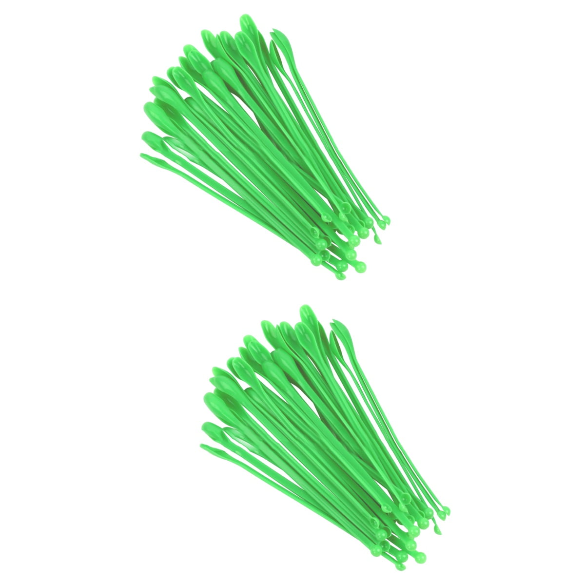 100 PCS Mixing Scoop Laboratory Spoon Sampling Spatula Models Mini