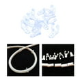 100 PCS/Pack Led Light Bar Rope Lights Mounting Clips Stylish Design
