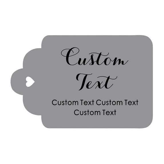 100 PCS Personalized Paper Hang Tags Made Any Text Custom Tags Wedding Favor Gifts