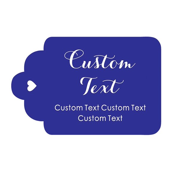 100 PCS Personalized Paper Hang Tags Made Any Text Custom Tags Wedding Favor Gifts