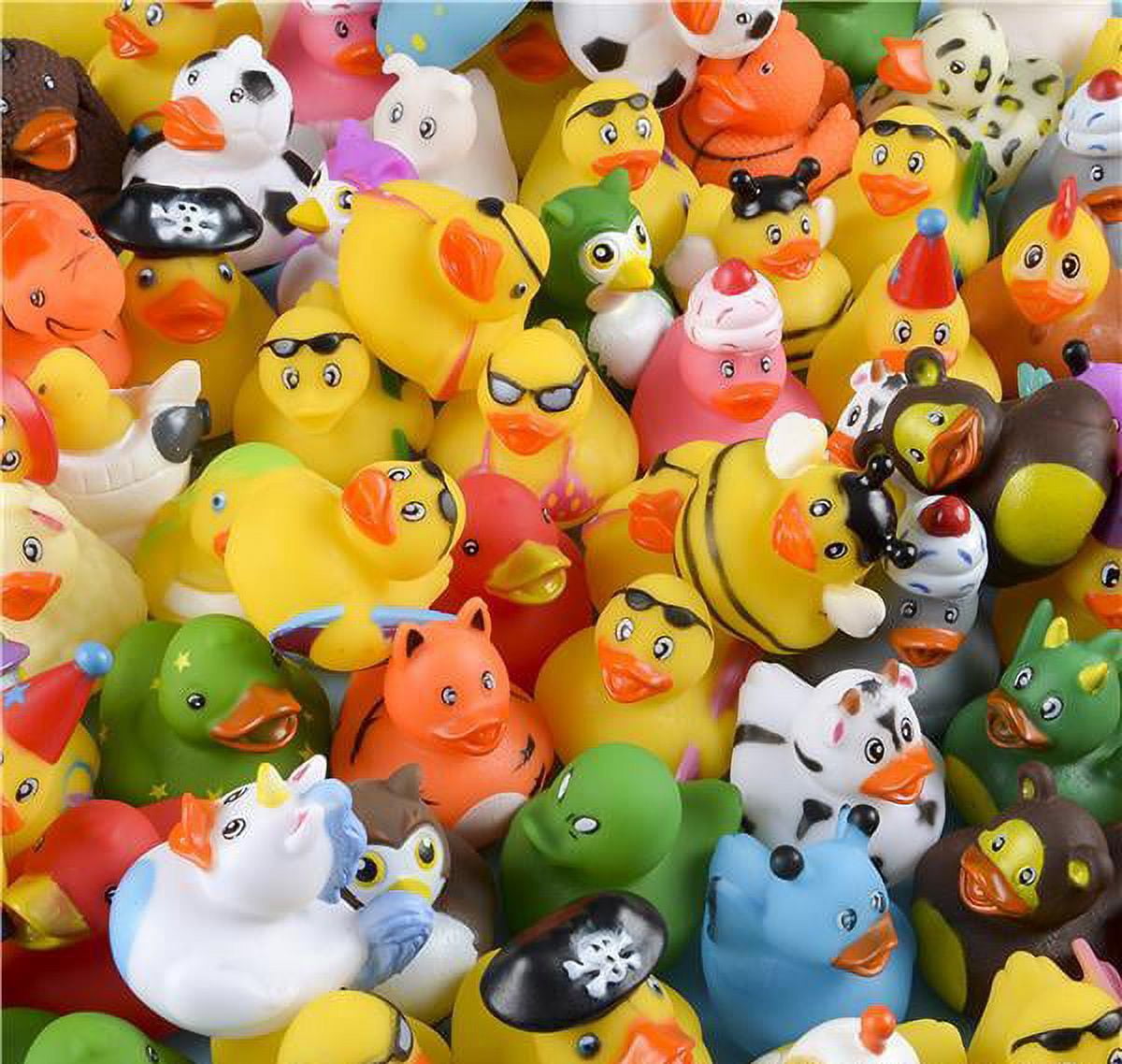 100 PCS RUBBER DUCK ASSORTMENT, Case of 3