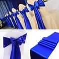 thumbnail image 1 of 100 PCS Satin Chair Sashes Decorative Bow Satin Chair Sashes Ties Back Ribbon Bows Chairs Cover Band for Wedding Party Ceremony Reception Events Banquet Restaurant Kitchen Decor(7X108inch,Royal Blue), 1 of 17