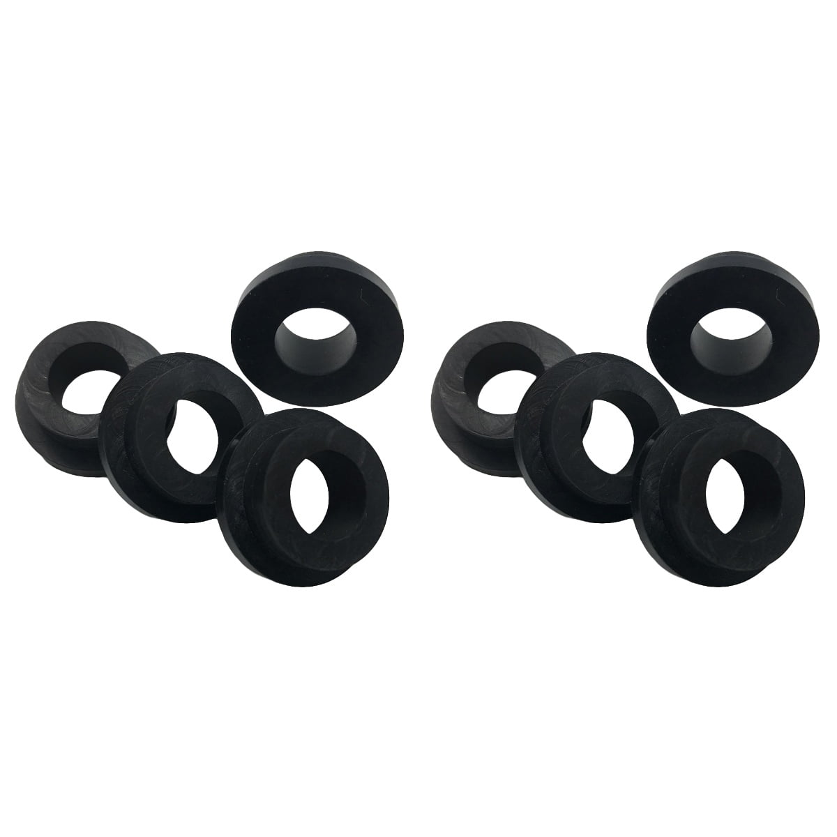 WYN 100 PCS Shower Ring Faucet Bathroom Seal Flat Pad Rubber Sanitary ...