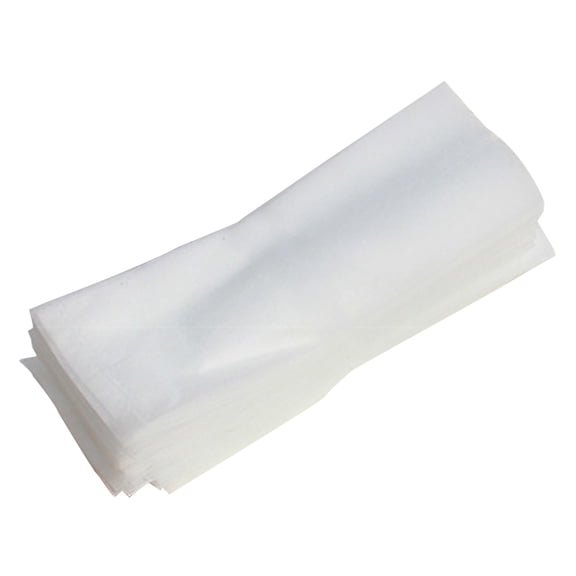 100 PCS Thickened Biodegradable Nursery Tree Planting Bags, 2.7x3.5 In Non-Woven Fabric Aeration Pots with Handles for Seedling Root Growth and Easy Transplanting, White