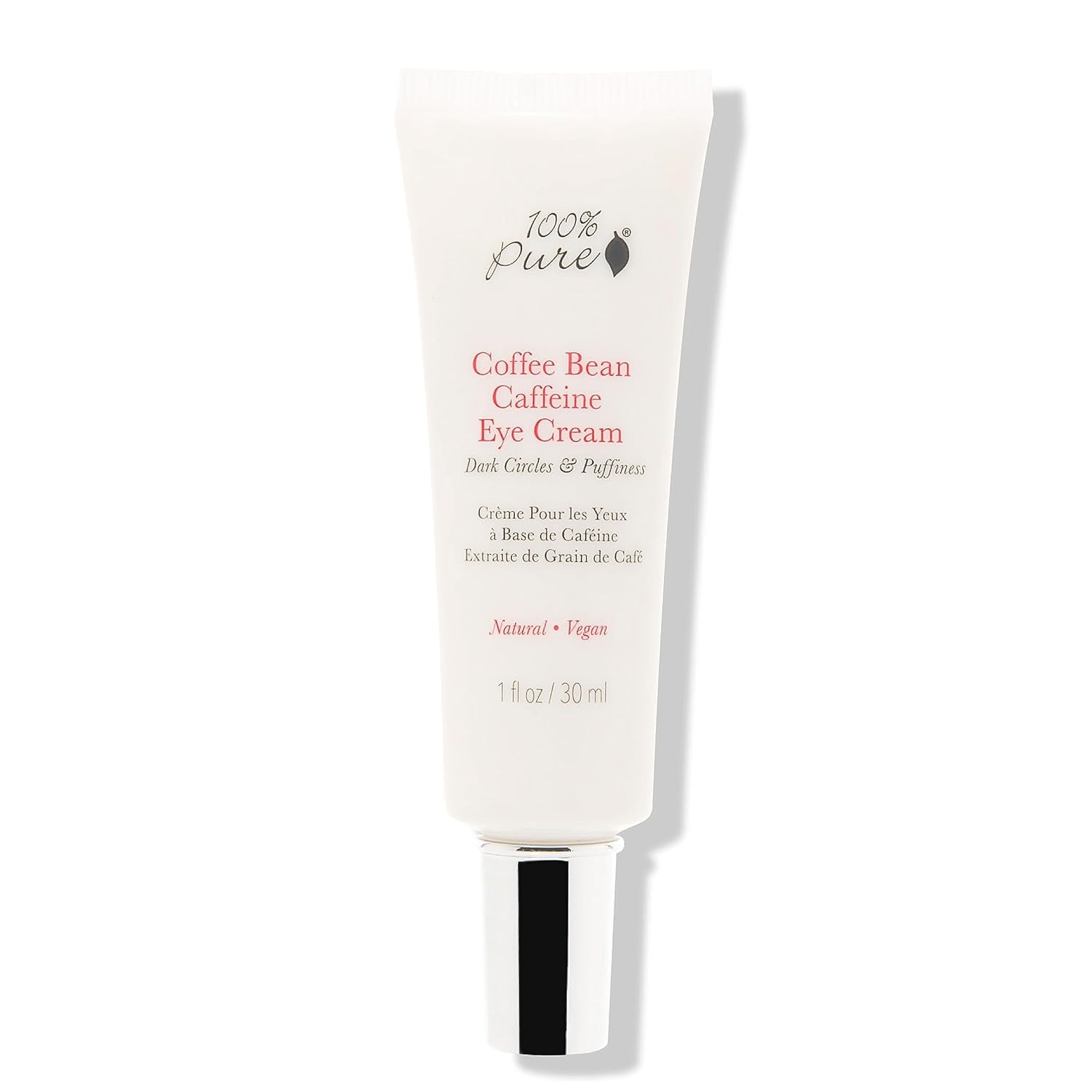 100 PURE Coffee Bean Caffeine Eye Cream Refresh & Hydrate Under Eye