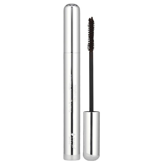 100% PURE Ultra Lengthening Mascara Dramatic Intense Volume & Length Natural Fruit Pigmented Voluminous Eyelash Makeup No Clumping, Smudging or Flaking - Vegan, Dark Chocolate Color - 0.35 oz