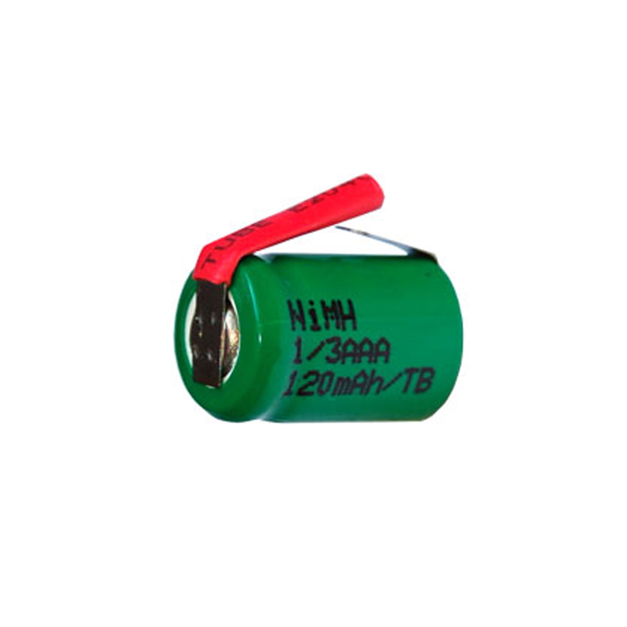 100-Pack 1/3 AAA NiMH Batteries with Tabs (120 mAh)