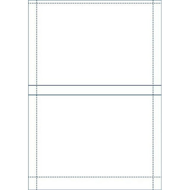 100 Pack 1Up DVD Case Inserts, Matte White (Same size as Neato DIS