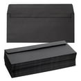 thumbnail image 1 of Juvale Black Envelopes - Bulk Letter Envelopes for Personal & Business Mailings - Square Flap & Gummed Seal - 100 Pack #10, 9.5 x 4.13 In, 1 of 10