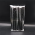 thumbnail image 1 of 100-Pack 12.5 Inch Disposable Plastic Drinking Straws, Multi-Color Striped Bendable Straws for Hot & Cold Beverages, Parties, Restaurants, and Home Use, 1 of 1