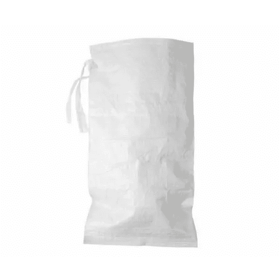 100 Pack - 14" x 26" Empty White Poly Sandbags
