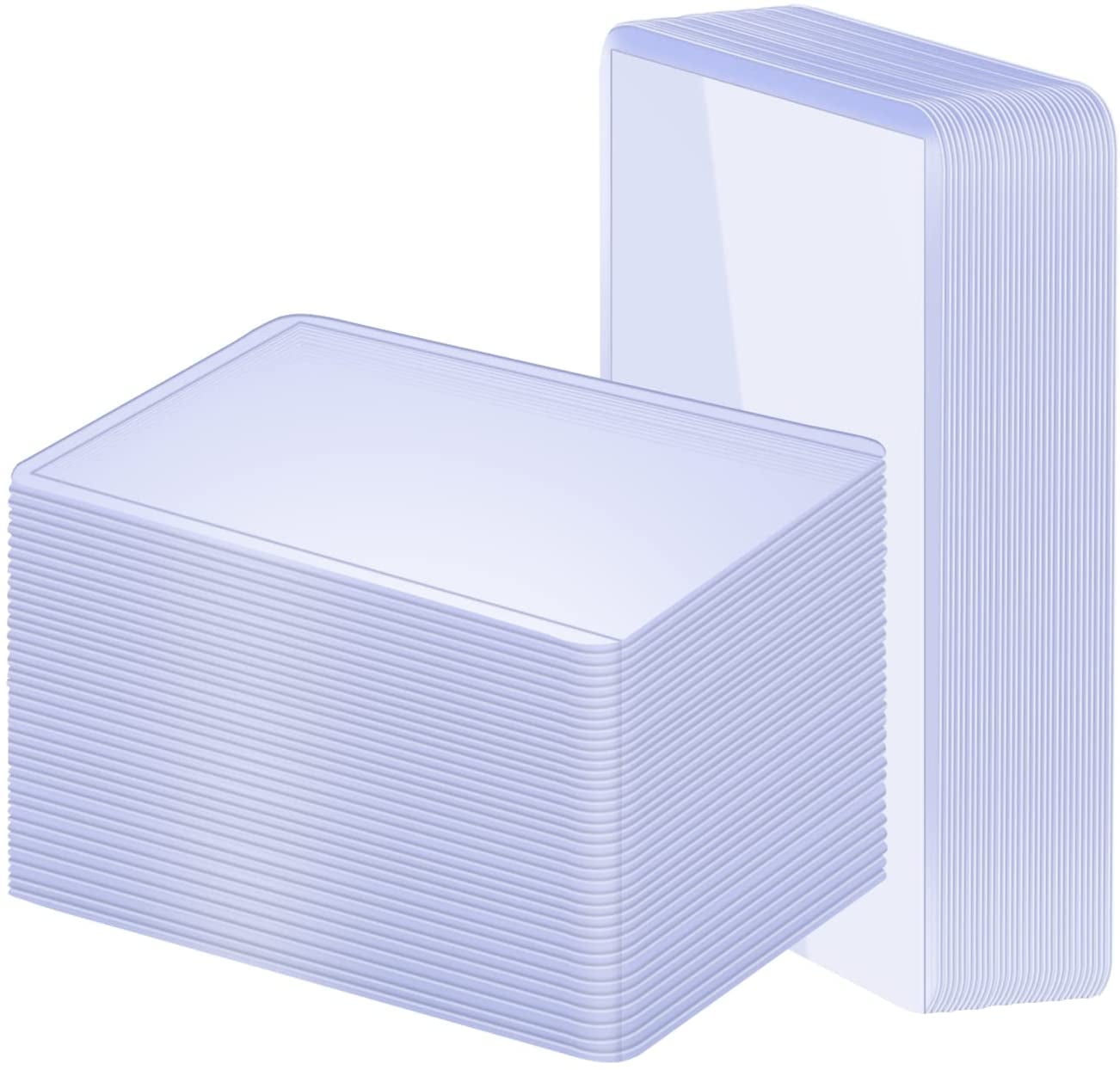 card sleeves hard plastic 25pc Top Loader Hard Plastic Card Sleeve main image 1