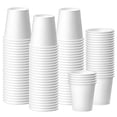thumbnail image 1 of 100 Pack 3 oz White Paper Cups, Bathroom Cups Disposable,Moushwash Cups Small Snack Cups for Water, Juice,Candy Ideal for Party Bathroom and Office, 1 of 4