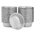 thumbnail image 1 of 100 Pack 4.3 In Aluminum Round Disposable Foil Pie Pans For Baking, 1 of 6