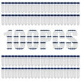 thumbnail image 1 of 100 Pack 50Ml Centrifuge Tubes, 50 Ml Conical Centrifuge Tubes with Graduated Marks, Write-on Spots and Blue Screw Caps, 1 of 7