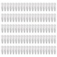 thumbnail image 1 of 100 Pack 6 CM Silver Blank Snap Metal Hair Clips 2.5 Inch Small Plain Base Hair Barrettes Gray Hair Pins Thin Fine Bang Hair Grips Arts and Crafts DIY Hair Accessories Bulk for Women Girls Kids, 1 of 4