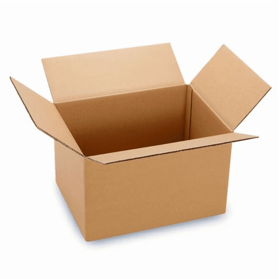 100-Pack 6x4x4 Corrugated Shipping Boxes, Kraft Mailing Cartons for Packing & Small Item Storage