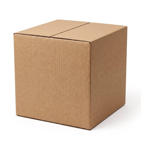 100 - Pack 6x6x6" Corrugated Cardboard Boxes - Yellow, Sturdy Shipping and Storage Cartons