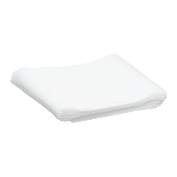 100 Pack 8" x 8" Resealable 4Mil Plastic Clear Poly Zip Seal Storage Bags