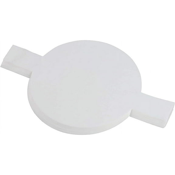 100 Pack 9 Inch Round Parchment Paper for Baking - Precut, Nonstick Cake Pan, Cheesecake Liners with Easy Lift Tabs for Home or Professional Cooks (White)