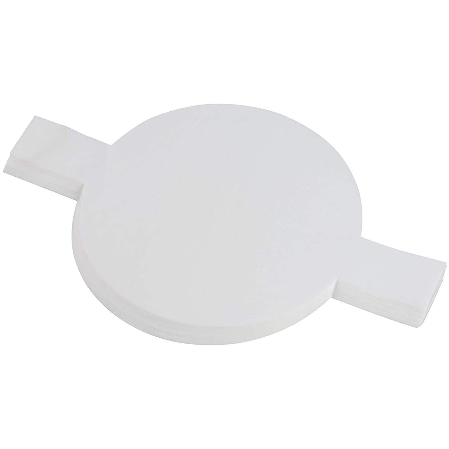 100 Pack 9 Inch Round Parchment Paper for Baking - Precut, Nonstick Cake Pan, Cheesecake Liners with Easy Lift Tabs for Home or Professional Cooks (White)