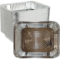 thumbnail image 2 of Karat AF-STP365 Half Size Aluminum Foil Steam Table Pan, Shallow Depth - 100 Pc 2 of 11