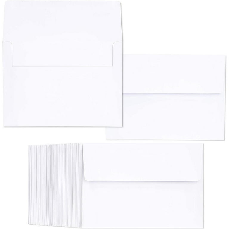 VANRA 170 Sets Small Blank 4.5x3.2in Envelopes + 4x2.7in Cards, Multicolored
