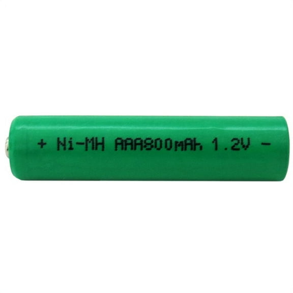 100-Pack AAA NiMH Batteries (800 mAh)