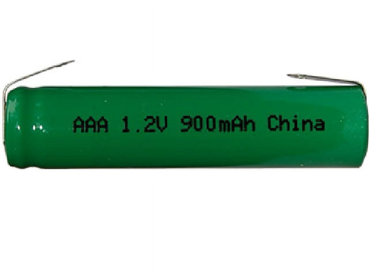 100-Pack AAA NiMH Batteries with Tabs (900 mAh)
