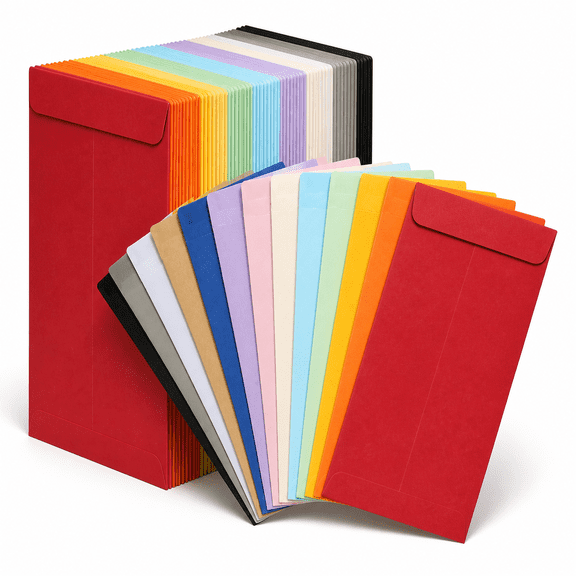Cash Paper Note Color Envelopes for Office and Events