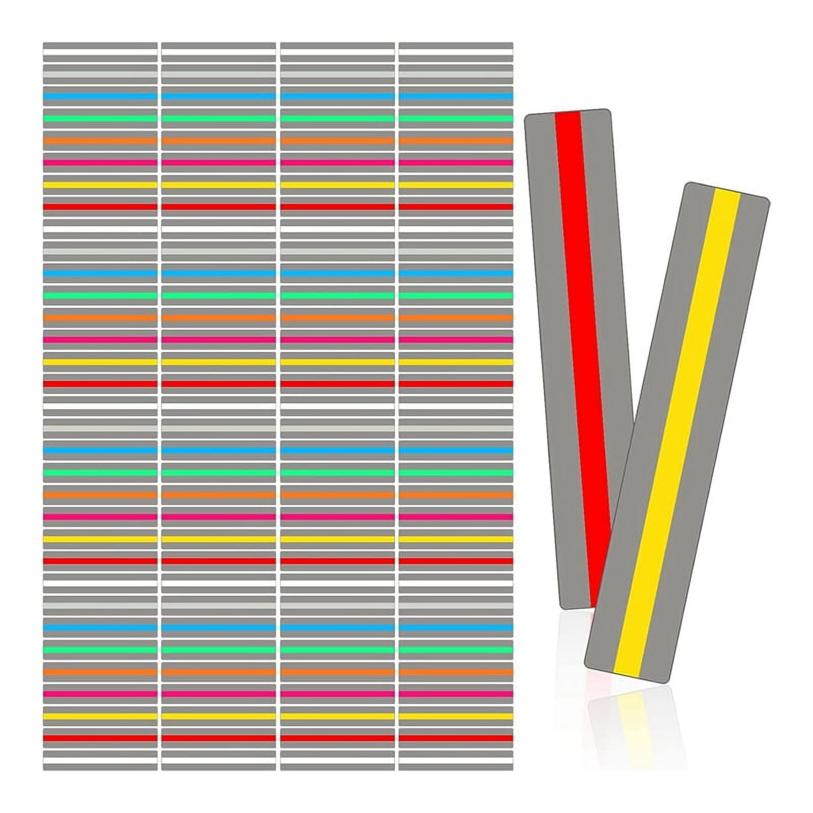 100 Pack Back to School Guided Reading Strips Line Reader Highlight ...