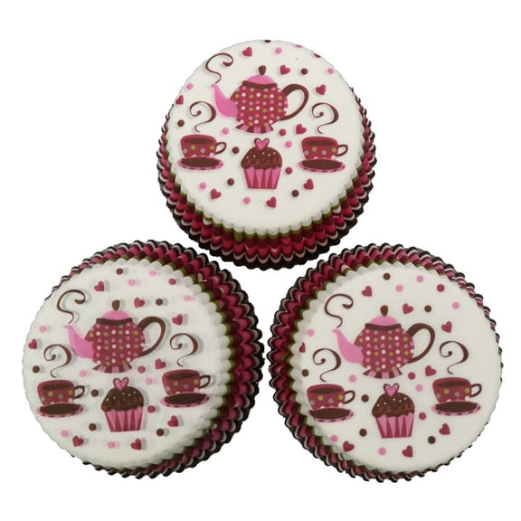 100-Pack Baking Cups for Delicious Desserts & Ice Cream Molds Multicolored Cupcake Liners