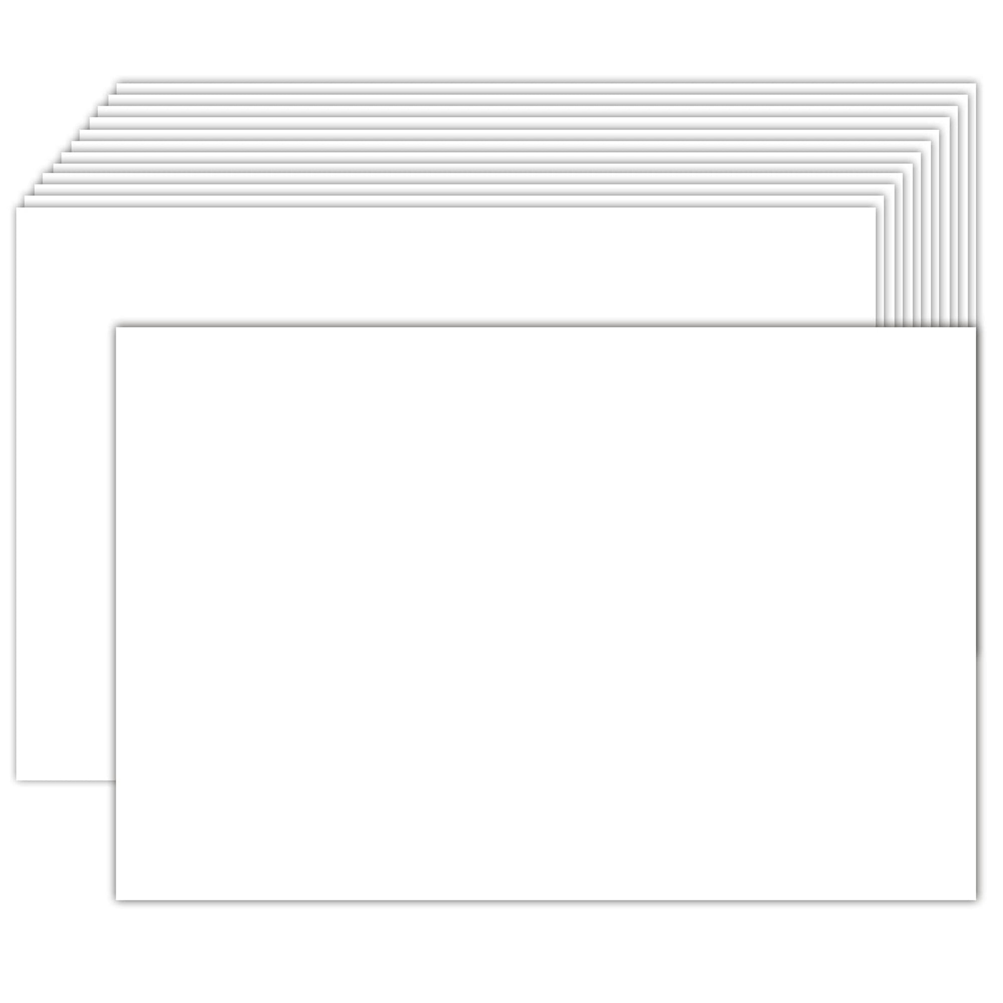 100 Pack Blank Index Cards 4x6 Inches, 80lb Heavyweight Cardstock Unlined Notecards, White, Perfect for Postcards, Photo Printing, Recipe Cards, Study Flashcards
