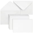 100 Pack Blank Invitation Cards with Envelopes, Cardstock Paper for