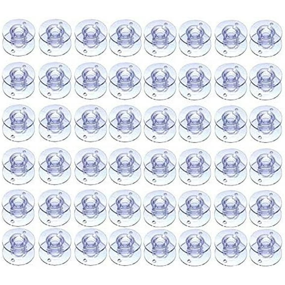 100 Pack Bobbins for Brother Sewing Machine, SA156 Bobbins for Sewing Machine