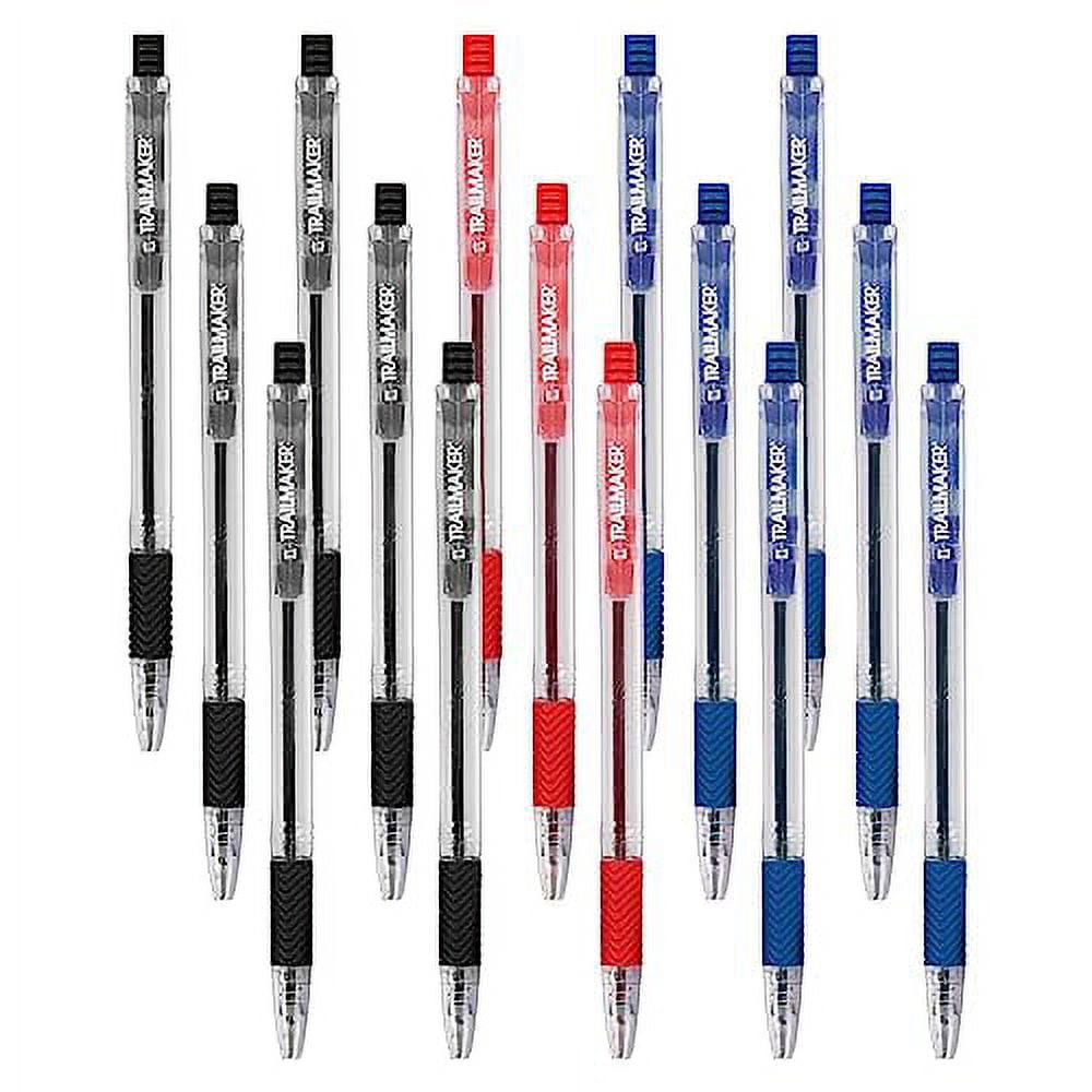 Tiger washable blue ink eraser and permanent blue re-writer - pack of 4 pens