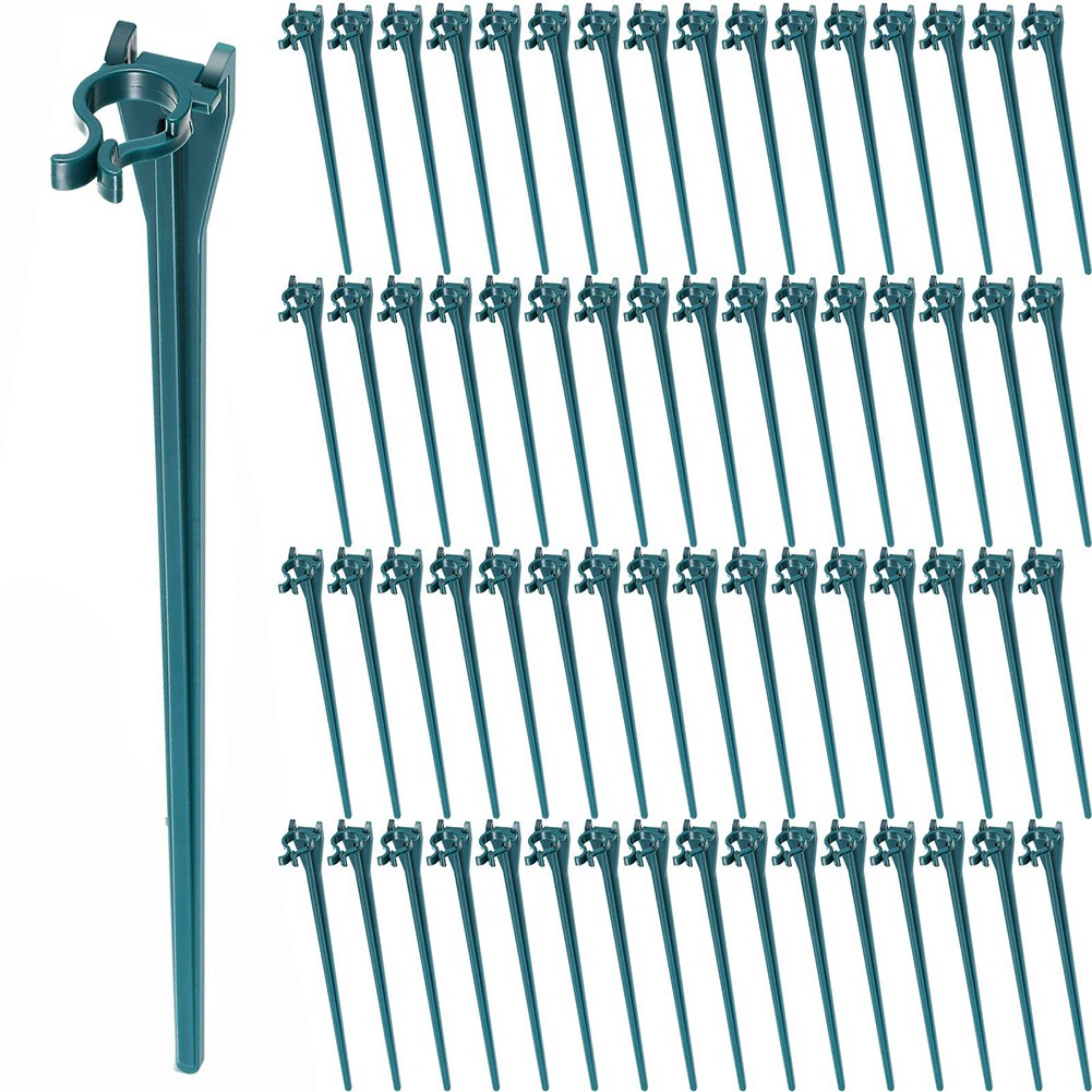 100Pack Christmas Light Stakes Durable Ground Holders For Outdoor