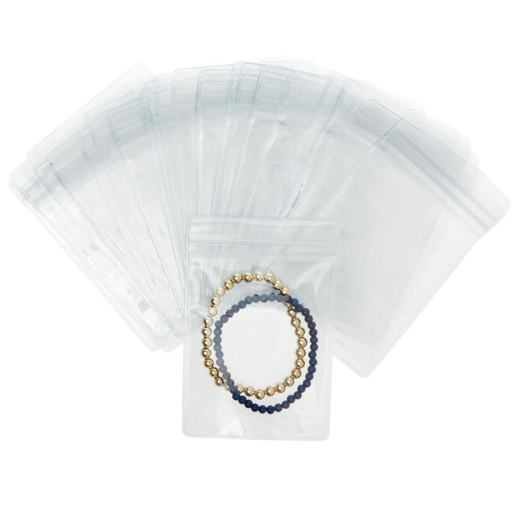 Cardboard Earring Holder Cards With Clear Self-Seal Bags, 500 Sets