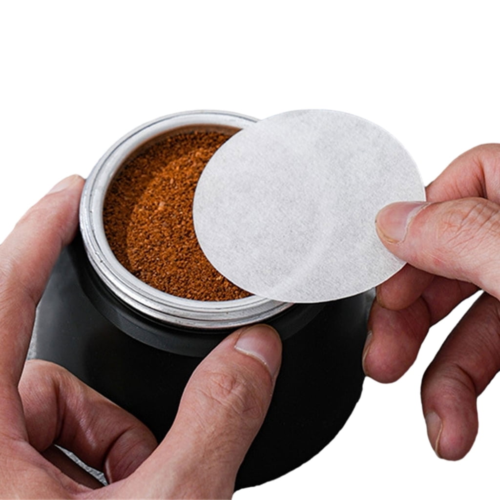 100 Pack Coffee Filters Fine Mesh Water Filter Paper Powder Bowl Filter ...