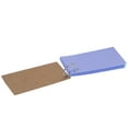 thumbnail image 1 of 100-Pack Colored Index Cards 3x5 with Ring, Double-Sided Lined Flash Cards for Study & Organization - Purple, 1 of 4