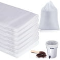 thumbnail image 1 of 100-Pack Commercial Cold Brew Coffee Filter Bags, 20" x 20", Brews Up to 5 lbs of Coffee, Fits 5-Gallon Containers, 1 of 8
