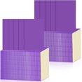 thumbnail image 1 of 100 Pack Composition Notebooks A5/A6 Ruled Lined Composition Kraft Notebooks Bulk Soft Cover Journals Travel Diary Memo for Students Classroom Office Supplies(A5,Purple), 1 of 13