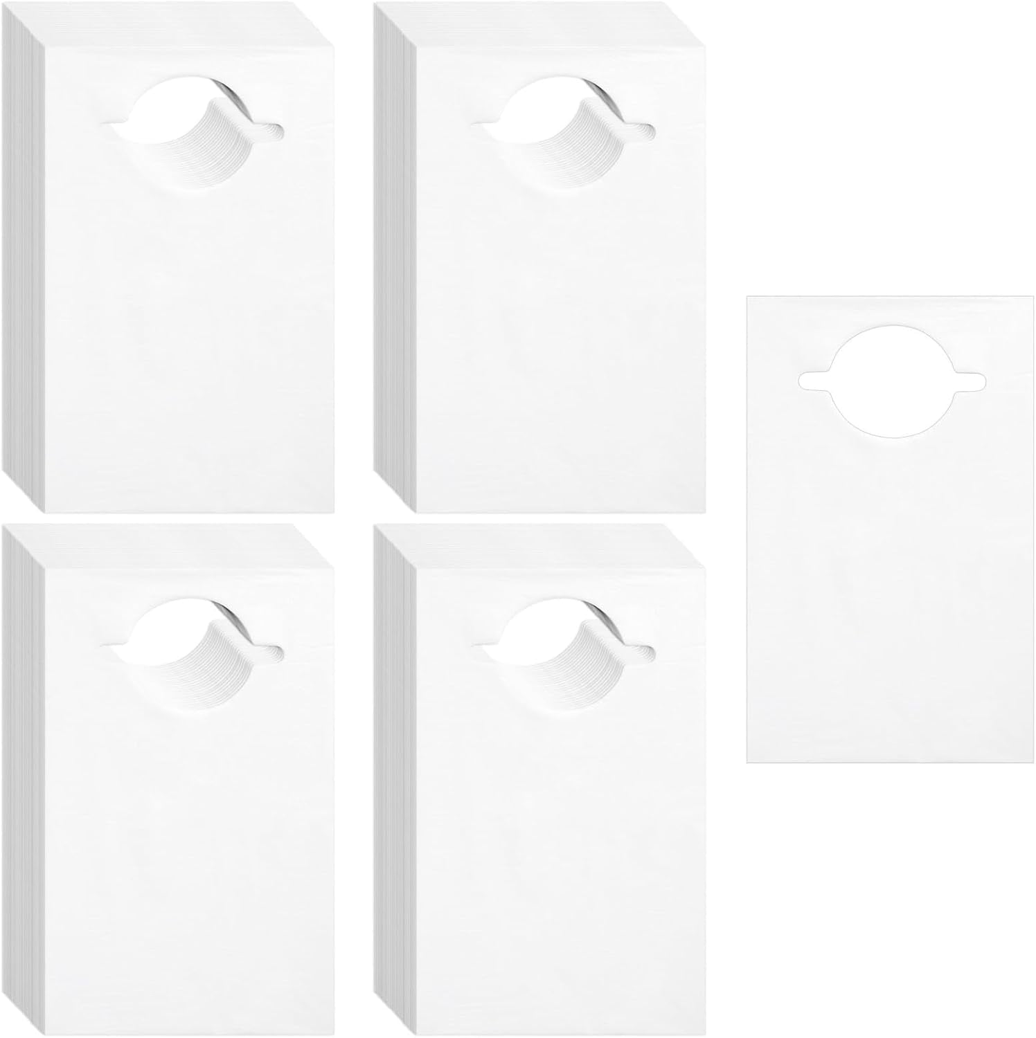 Flyer Bibs 100-Pack Disposable Bibs for Adults and Senior Citizens for Mess-Free ...